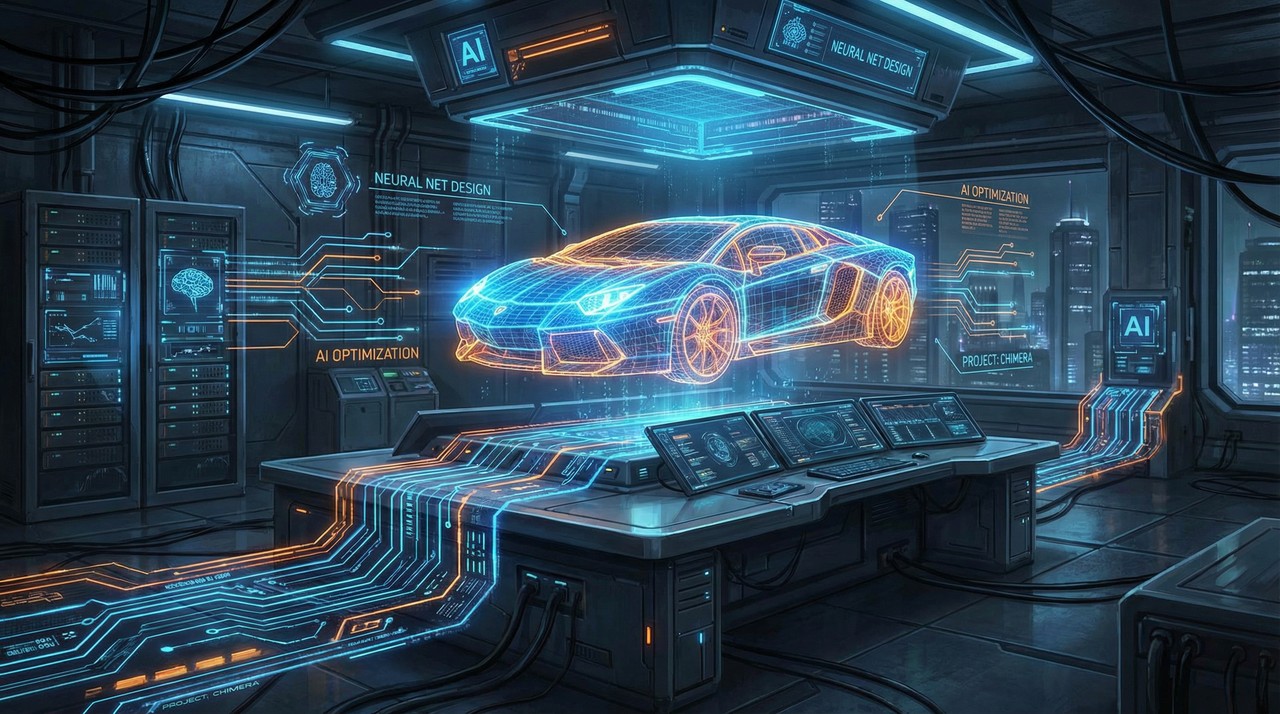 黑丝AI汽车改装设计视频